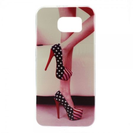 Samsung Galaxy S6 Dünnes, elastisches Plastik Case mit sexy High Heels