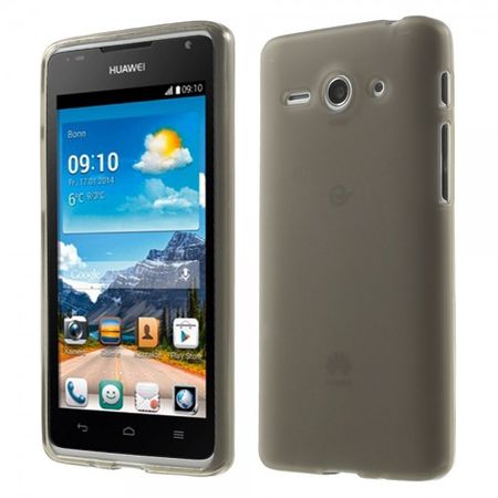 Huawei Ascend Y530 Elastisches, mattes Plastik Case - grau