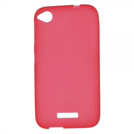 HTC Desire 320 Elastisches, mattes Plastik Case - rot