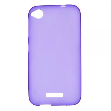 HTC Desire 320 Elastisches, mattes Plastik Case - purpur