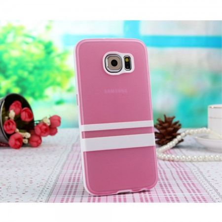 Samsung Galaxy S6 Modisches Plastik Case von Enkay - pink