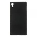 Sony Xperia Z4 Mattes Hart Plastik Case - schwarz