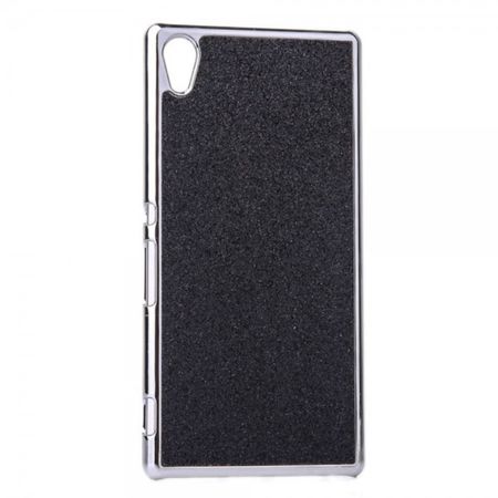 Sony Xperia Z4 Glitzerndes Hart Plastik Case - schwarz