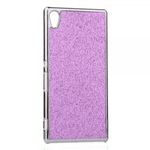 Sony Xperia Z4 Glitzerndes Hart Plastik Case - purpur