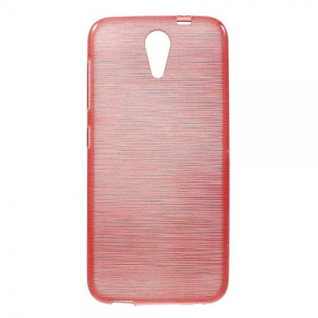 HTC Desire 620/820 Mini Elastisches, gebürstetes Plastik Case - rot