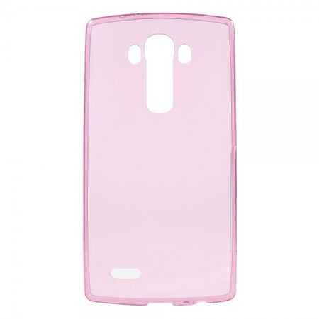 LG G4 Ultradünnes (0.6mm), elastisches Plastik Case - rosa