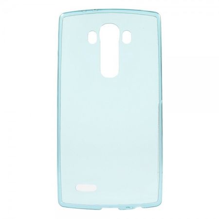 LG G4 Ultradünnes (0.6mm), elastisches Plastik Case - hellblau