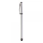 2in1 Stylus Touch Pen Eingabestift und Kugelschreiber - weiss