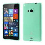 Goospery - Microsoft Lumia 535/535 Dual Handy Hülle - TPU Soft Case - Pearl Jelly Series - mint