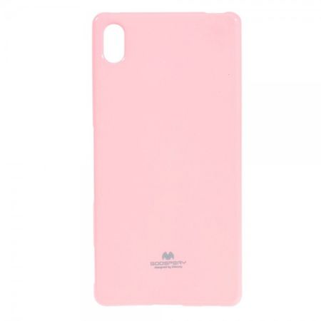 Goospery - Sony Xperia Z4/Z3+/Z3+ Dual Handy Hülle - TPU Soft Case - Pearl Jelly Series - rosa