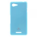 Goospery - Sony Xperia E3/E3 Dual Handy Hülle - TPU Soft Case - Pearl Jelly Series - himmelblau