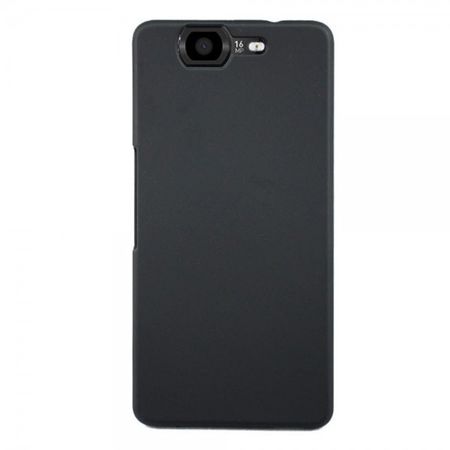 Wiko Highway Mattes Hart Plastik Case - schwarz