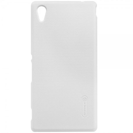 Nillkin - Sony Xperia M4 Aqua Hülle - Plastik Case - Super Frosted Shield Series - weiss