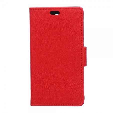 Sony Xperia Z4/Z3+/Z3+ Dual Schlichtes Leder Case mit Kreditkartenslots - rot