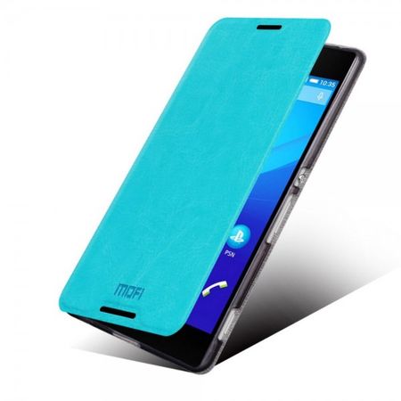 Sony Xperia Z4/Z3+/Z3+ Dual MOFI Rui Series Leder Case - blau