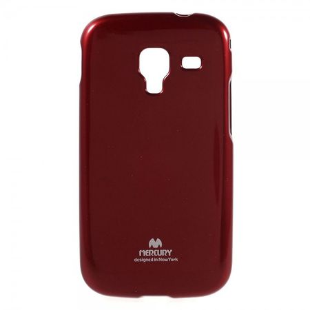 Samsung Galaxy Ace 2 Newsets Mercury Elastisches, leicht glänzendes Plastik Case - rot