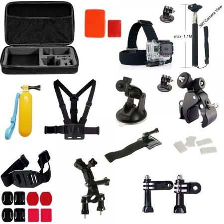 36 in 1 Accessoires Kit für alle GoPro Kameras