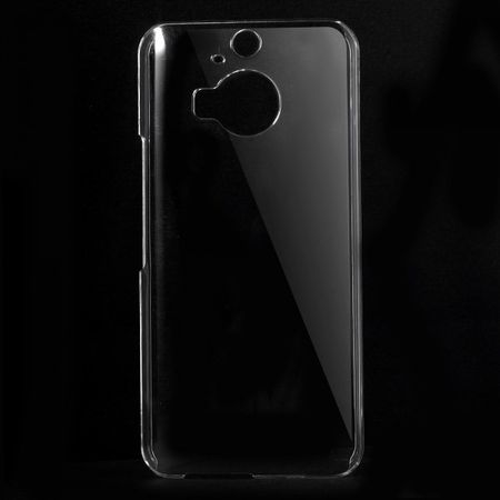 HTC One M9 Plus Kristallklares Hart Plastik Case - transparent