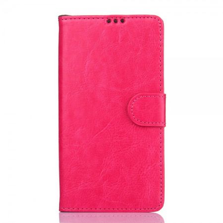 Samsung Galaxy Note 5 Elegantes Crazy Horse Leder Case - rosa