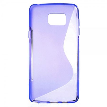 Samsung Galaxy Note 5 Elastisches Plastik Case S-Shape - purpur