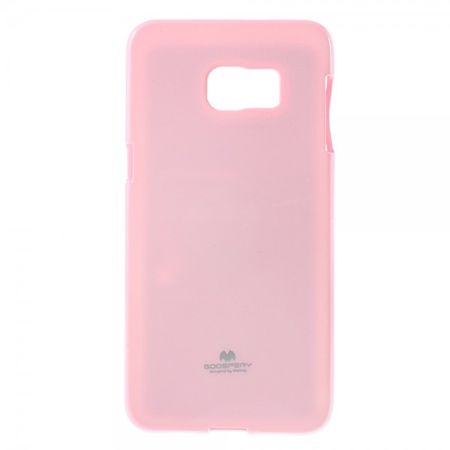 Goospery - Galaxy S6 Edge Plus Handy Hülle - TPU Soft Case - Pearl Jelly Series - rosa