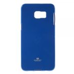 Goospery - Galaxy S6 Edge Plus Handy Hülle - TPU Soft Case - Pearl Jelly Series - blau