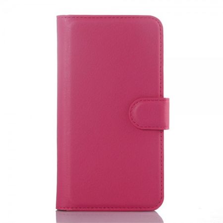 Motorola Moto G (3 Gen) Schickes Leder Case mit Litchitextur - rosa