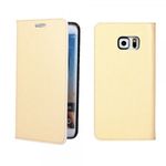 Galaxy S6 Edge Plus Elegantes Crazy Horse Echtleder Case - beige