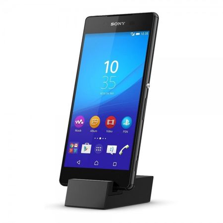 Sony Xperia Z3+/Z3+ Dual Dockingstation mit Micro USB Stecker - schwarz