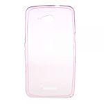 Sony Xperia E4g/E4g Dual Elastisches, gelartiges Plastik Case - rosa