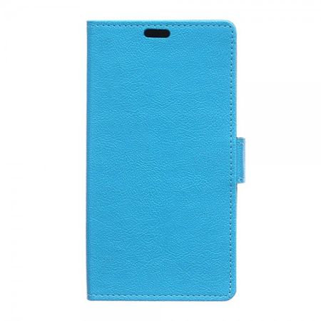 LG G4s/G4 Beat Klassisches Leder Case mit Litchitextur und Standfunktion - blau