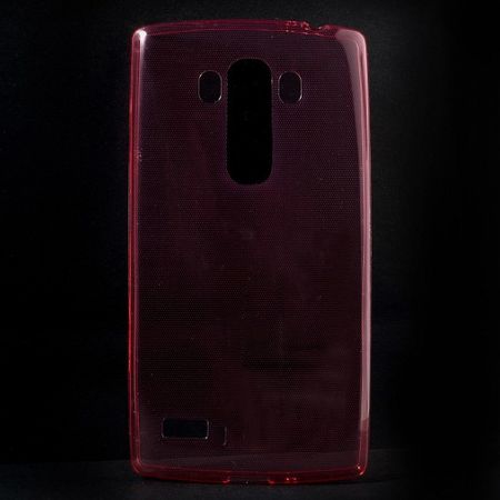 LG G4s/G4 Beat Ultradünnes, elastisches Plastik Case - rot