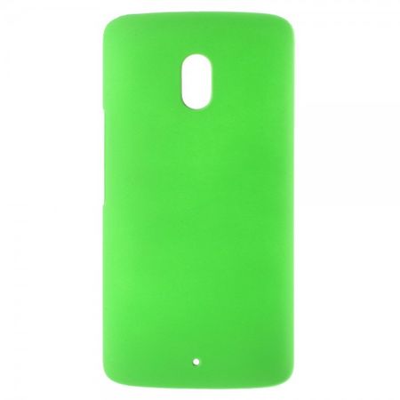 Motorola Moto X Play Gummiertes Hart Plastik Case - grün