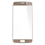 Galaxy S6 Edge Äusseres Vorderseiten Glas Ersatzteil - gold