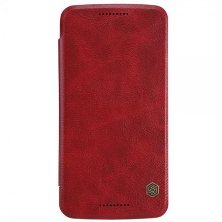 Motorola Moto X Style Nillkin Qin Series Leder Flip Hülle - rot