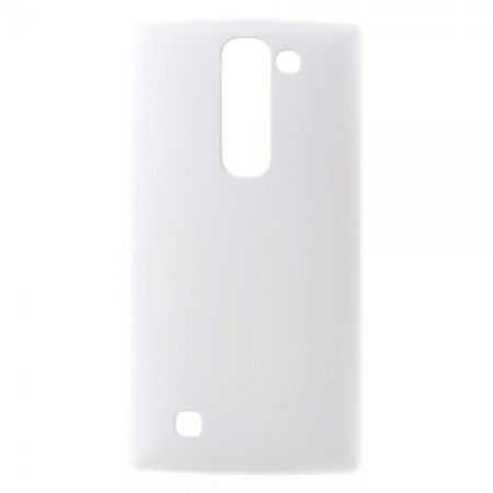 LG Magna/G4c Gummierte Hart Plastik Cover Hülle - weiss