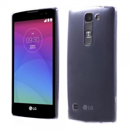 LG Spirit Ultradünne, elastische Plastik Case Hülle (0.6mm) - purpur