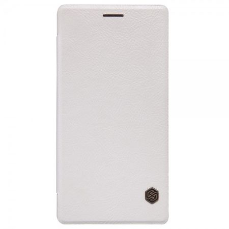 OnePlus 2 Nillkin Qin Series Edle Leder Cover Hülle mit Kreditkartenslots - weiss