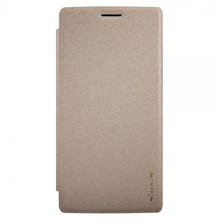 OnePlus 2 Nillkin Sparkle Series Leder Smart Case Hülle - gold