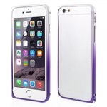 iPhone 6 Plus/6S Plus Metallener Handy Bumper mit Farbverlauf - purpur