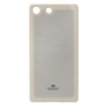 Goospery - Sony Xperia M5/M5 Dual Handy Hülle - TPU Soft Case - Pearl Jelly Series - weiss