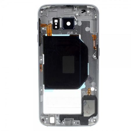 Samsung Galaxy S6 Mittelplatten Rahmen Ersatzteil - grau