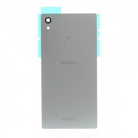 Sony Xperia Z5/Z5 Dual Batterie Abdeckung Ersatzteil mit Klebstoff Sticker - silber