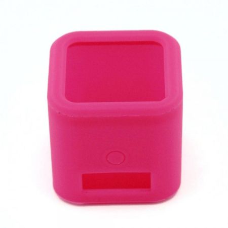 GoPro Hero 4 Session Sanfte Gummi Silikon Case Hülle - rosa