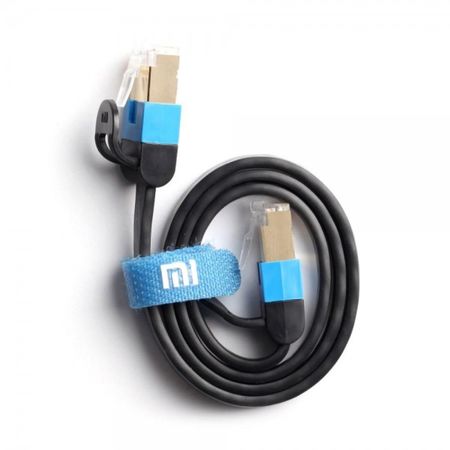 Xiaomi - Netzwerkkabel High Speed internet 1000Mbp ( 0.5m, UTP, Kat 6 ) -  Premium - schwarz