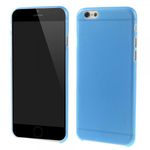 iPhone 6/6S Ultradünne, matte und elastische Plastik Cover Hülle - blau