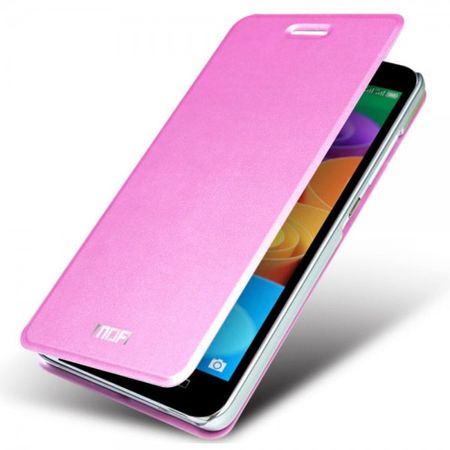 Huawei Honor 4X MOFI Klassische Leder Case Handy Hülle - pink