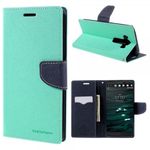 Goospery - LG V10 Hülle - Handy Bookcover - Fancy Diary Series - mint/navy