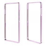 Huawei Mate 8 Metall Bumper Case mit kleinem Buckel - pink