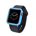 Apple Watch (42mm) Ultradünne (0.7mm), elastische Plastik Case Hülle - blau
